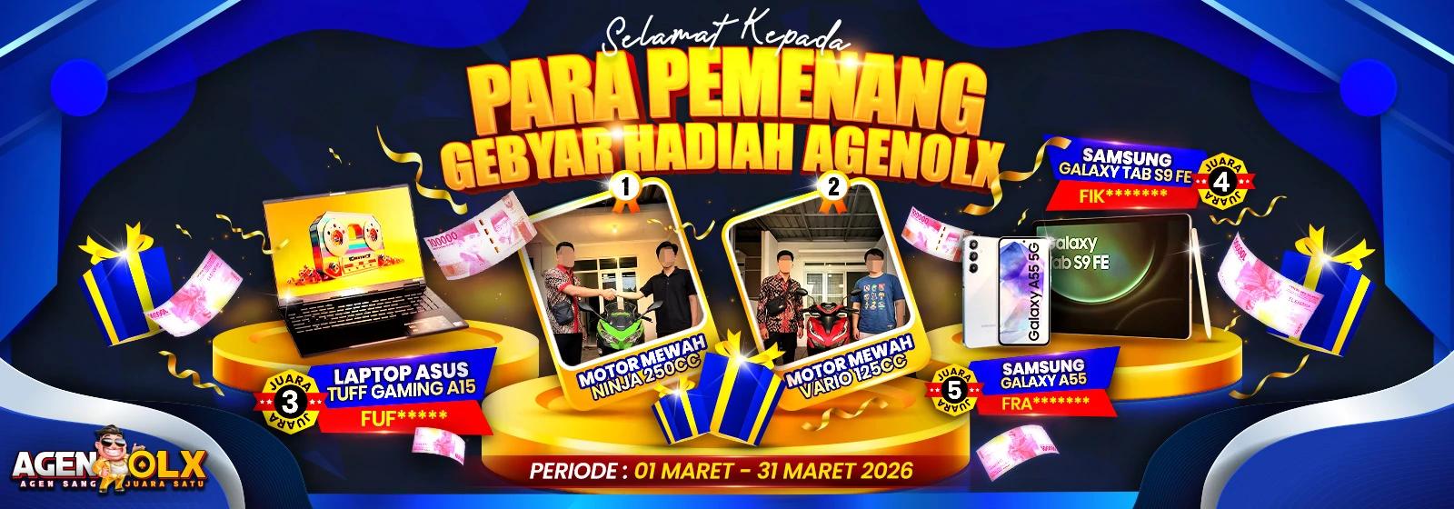 BONUS NEW MEMBER 100%